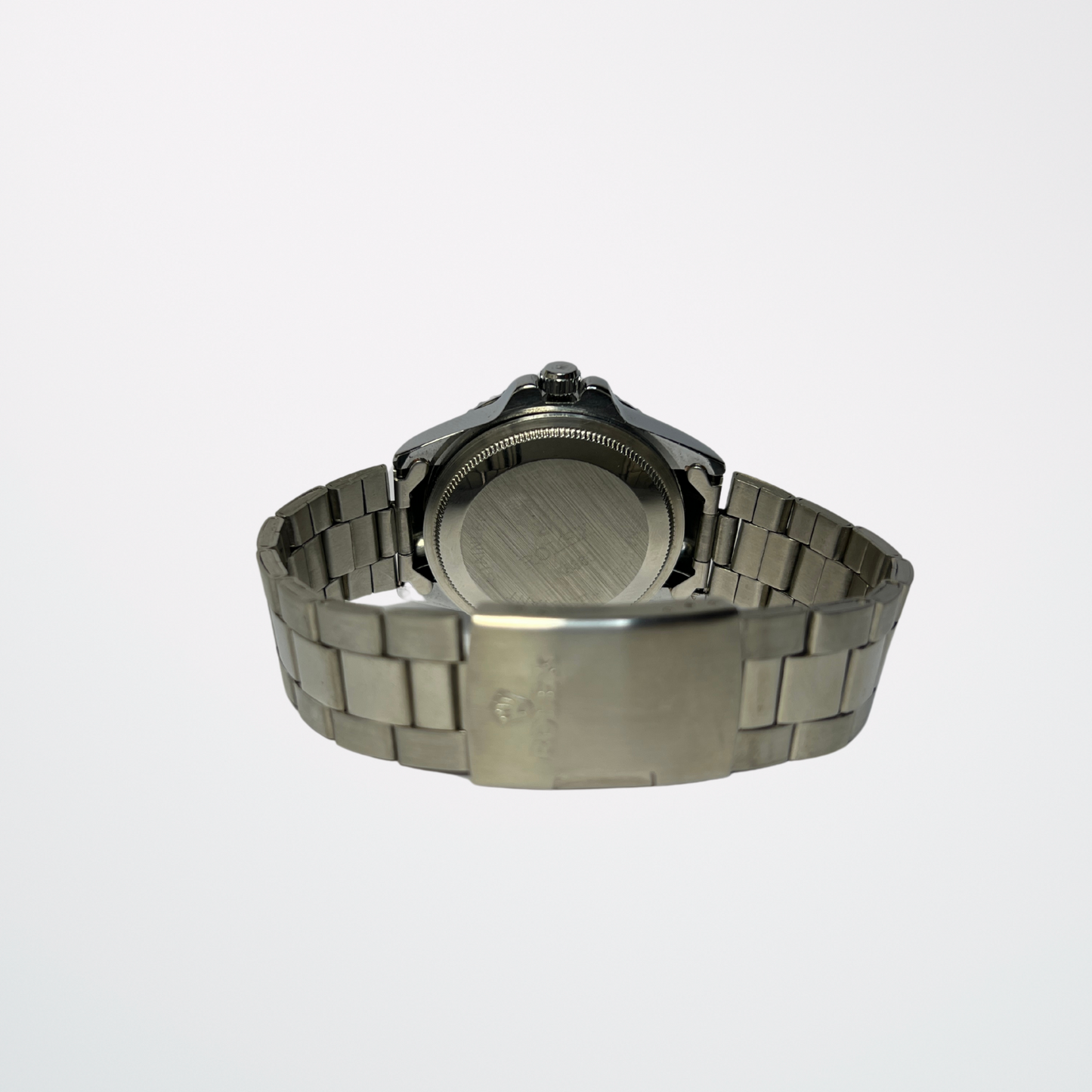 Rolex GMT-Master II – Pepsi Bezel | Black Dial | Silver Chain