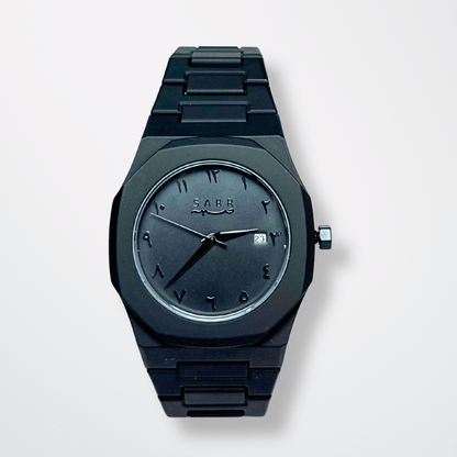 Arabic Aura Black Dial Watch